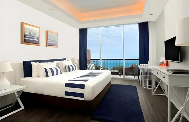 غرفة ديلوكس بإطلالة على البحر، Swiss Belresort Belitung 1/1