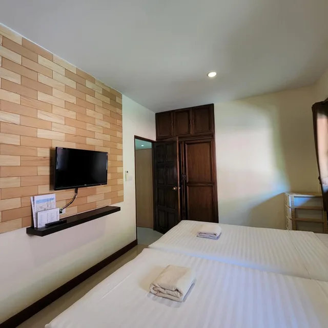 بنغل بغرفتي نوم بمنطقة جلوس، La-or Resort 3/6