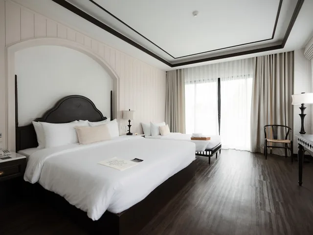 غرفة ثلاثية بسرير كينج وسرير فردي، Burirattana Hotel - Adults Only 2/7