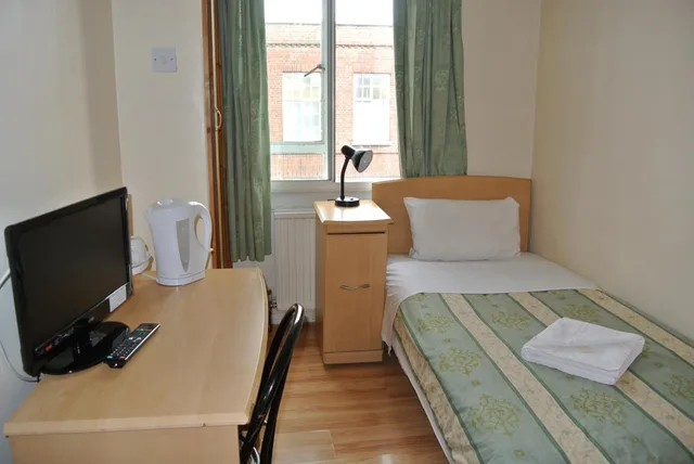 غرفة مفردة بحمام مشترك، The Belgrove Hotel 2/2