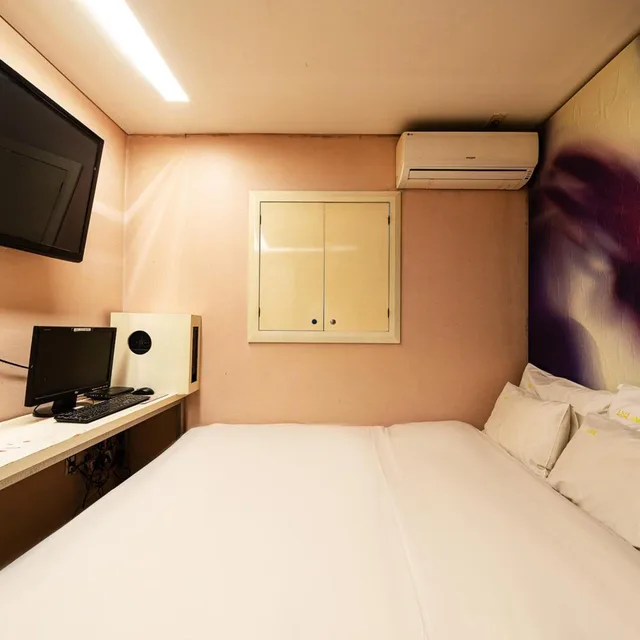 غرفة بسرير مزدوج، In Hotel Seoul 8/10