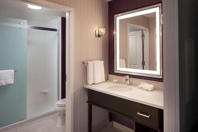 جناح استوديو بسريرين كوين مع أريكة لذوي الإعاقة، Homewood Suites By Hilton Needham Boston 2/2