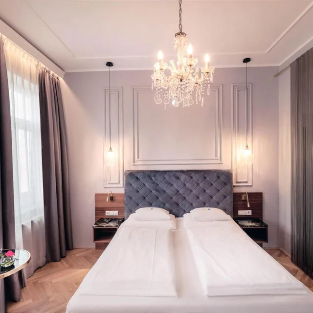 غرفة كلاسيكية بسرير كينج، Boutique Hotel Donauwalzer 2/10