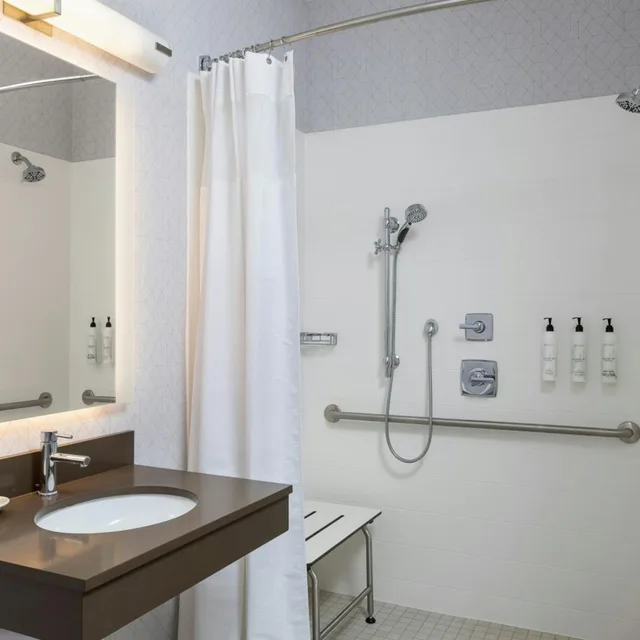 جناح بسرير كينج مع سرير سحّاب إضافي مع أريكة لذوي الإعاقة، SpringHill Suites by Marriott Frankenmuth 1/1