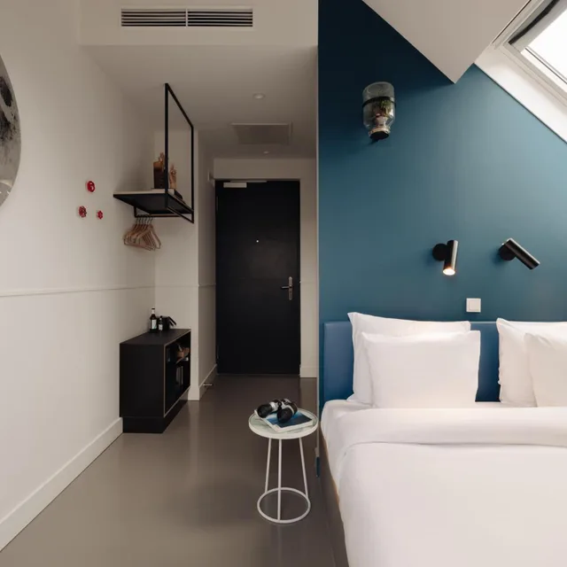 غرفة صغيرة مزدوجة، Conscious Hotel Westerpark 4/9