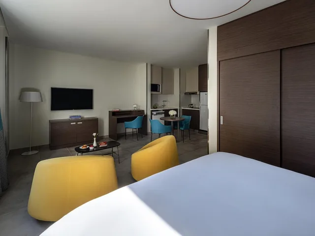استوديو بسرير مزدوج، شقق أداجيو الفندقية جدة طريق الملك(Adagio Aparthotel Jeddah Malik Road) 3/10