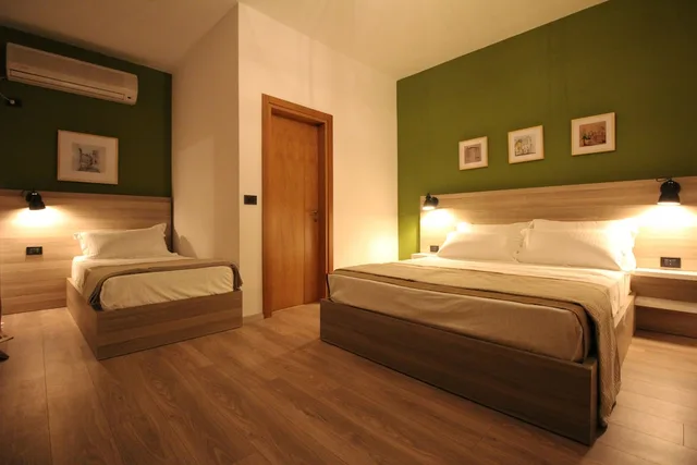 غرفة ثلاثية بسرير كوين وسرير فردي، Hotel Oda 7/10