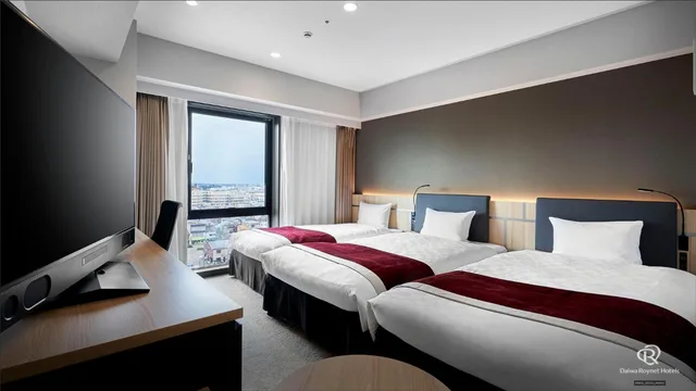 Room, Triple, Daiwa Roynet Hotel Kanazawa Eki Nishiguchi 2/8