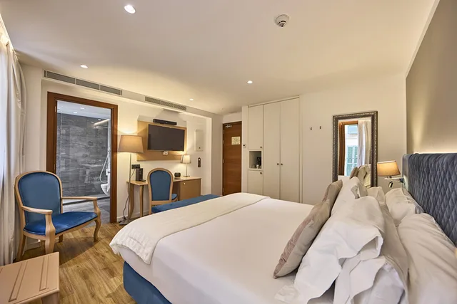 غرفة ديلوكس بسرير مزدوج بشرفة، BO Hotel Palma 1/4