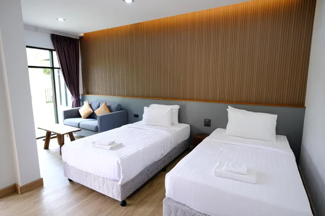 جناح بسريرين منفصلين، Chanalai Resort And Hotel 1/1