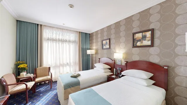 غرفة بسرير مزدوج أو سريرين منفصلين، المنى كريم ليدر(Al Muna Kareem Hotel- EX Leader) 6/10