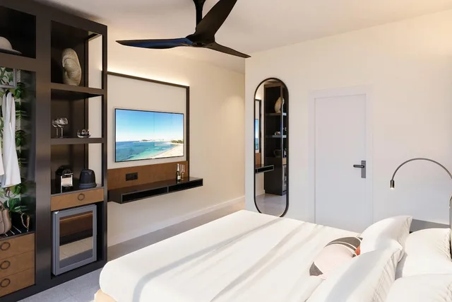 غرفة بسرير كينج بشرفة، Hotel Riomar, Ibiza, a Tribute Portfolio Hotel 6/10
