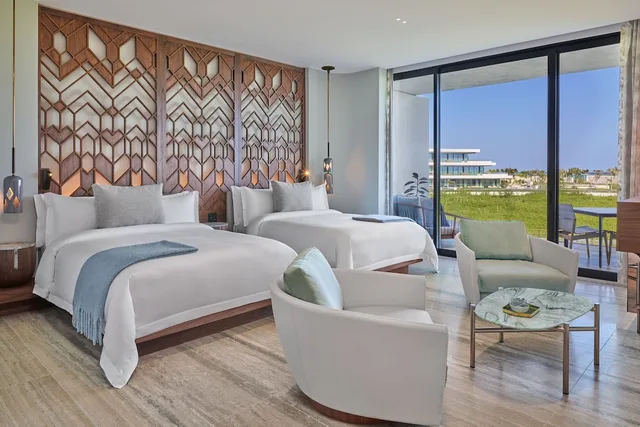Astor, 2 Bedrooms, Connecting, Caroline Astor, Suite, Double Bed, Ocean View، The St. Regis Kanai Resort, Riviera Maya 1/8