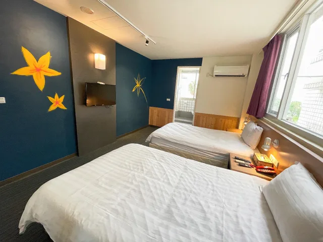 جناح بسريرين منفصلين، Wefun Inn 1/1