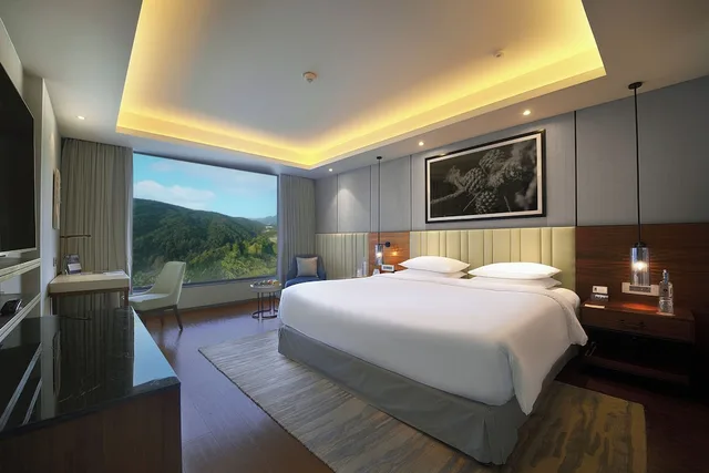جناح ديلوكس بسرير كينج، Hyatt Regency Dehradun Resort And Spa 1/2