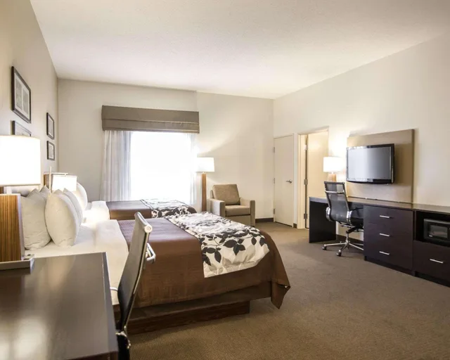 جناح بسريرين كوين، Sleep Inn And Suites Norton 3/3