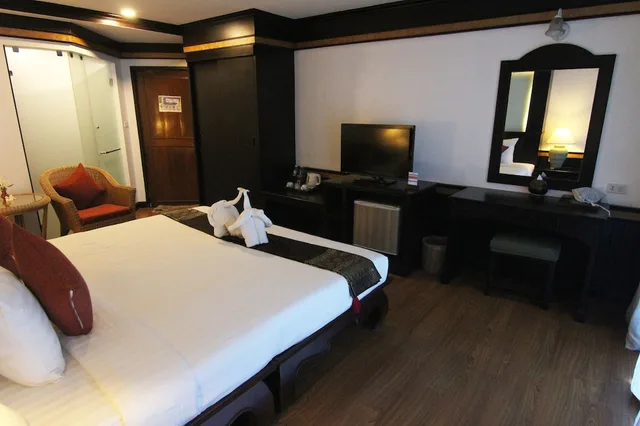 غرفة ديلوكس بسرير مزدوج، Klong Prao Resort 3/4