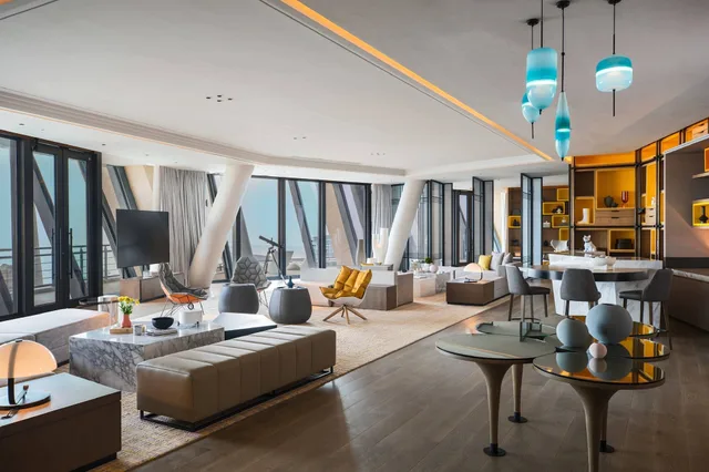 1 Bedroom, Presidential, Suite, King Bed, Renaissance Xiamen Hotel 4/5