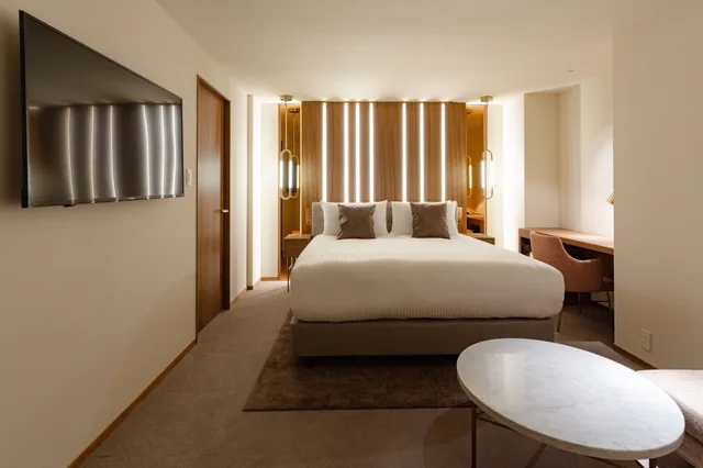 غرفة قياسية بسرير كينج لغير المدخنين، The OneFive Villa Fukuoka 5/6