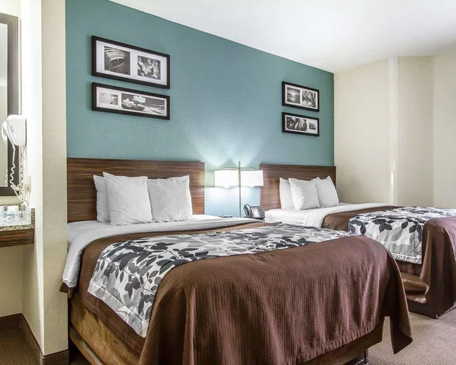 Room, 2 Double Beds, Sleep Inn Scott/Lafayette West 1/3