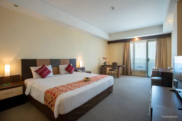 غرفة غراند ديلوكس بسرير مزدوج، Wiltop Hotel 3/10