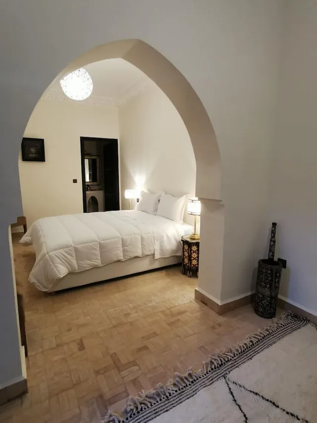 جناح كلاسيكي بسرير كوين، Riad Bijoux Marrakech 2/9