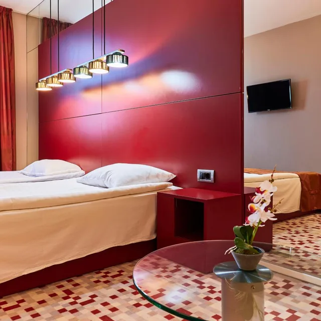 غرفة بسريرين منفصلين، Mirena Hotel 10/10