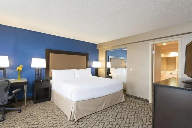 غرفة ديلوكس بسرير كينج، Grand Royal Hotel O Hare Chicago 1/1