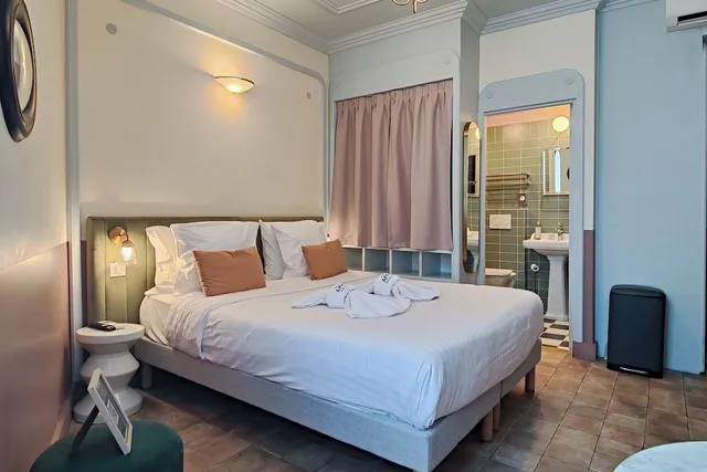 استوديو بسريرين منفصلين، Hôtel Au Picardy 3/16
