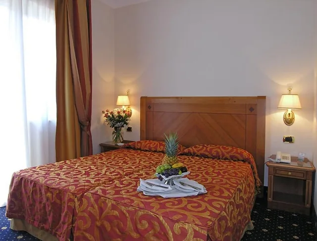 غرفة مفردة بسرير مزدوج، Pinewood Hotel Rome 5/8