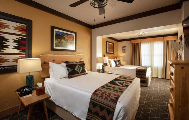 غرفة ديلوكس بسرير مزدوج، El Rancho Hotel 7/10