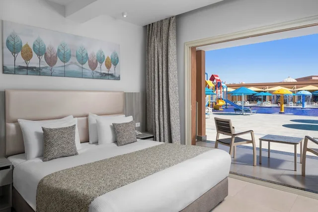 Family, Bungalow, King and Twin Beds, Pool View, Pickalbatros Jungle Aqua Park - Neverland Hurghada 2/10