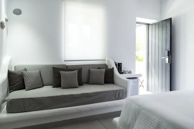 1 Bedroom, Friends and Family, Family, Double Bed, Sofa، My Mykono Boutique by Mr and Mrs White 10/10