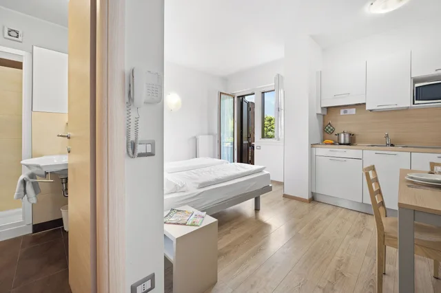 Panoramic, Studio, Double Bed, Valley View, Balcony، Residence Lagorai 7/7