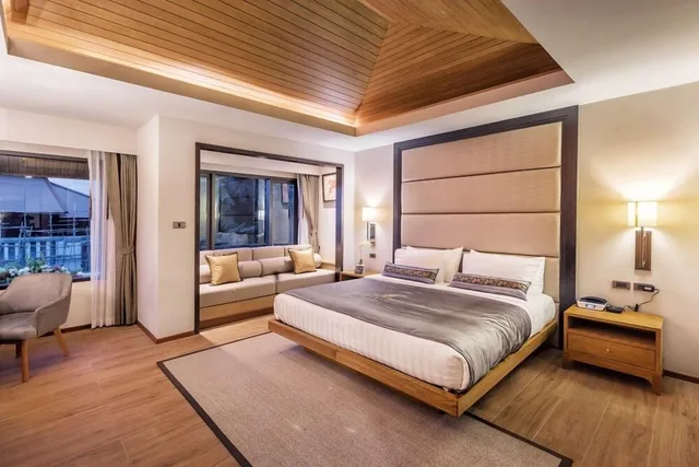 جناح تنفيذي بسرير كينج مع أريكة، Jomkitti Boutique Hotel 1/3