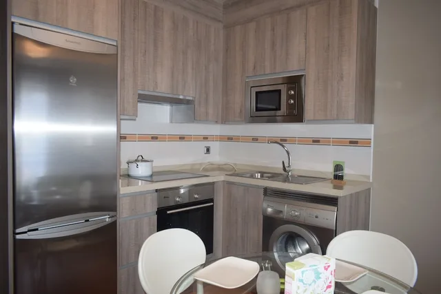 شقة بسريرين منفصلين بإطلالة على البحر بغرفة نوم واحدة مع أريكة، Apartamentos Vida Mar de Laxe 3/3