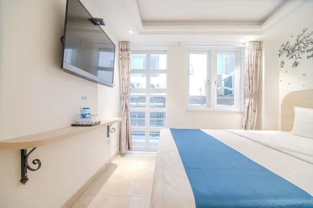 غرفة سوبيريور بسرير كوين، Bin Bin Hotel 3 5/9