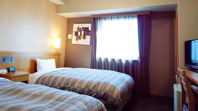 غرفة قياسية بسريرين منفصلين، Hotel Route-Inn Hamamatsunishi Inter 1/2