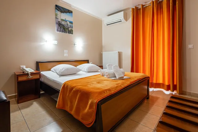 غرفة اقتصادية بسرير مزدوج أو سريرين منفصلين، Faros 1 Hotel 10/10