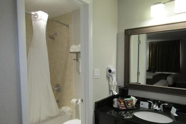 غرفة بسرير مزدوج بإطلالة على البحيرة، Quality Inn & Suites Kissimmee near Main Gate 7/9