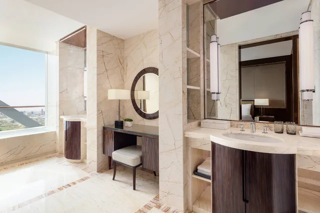غرفة تنفيذية بسرير كينج، JW Marriott Hotel Yinchuan 6/6