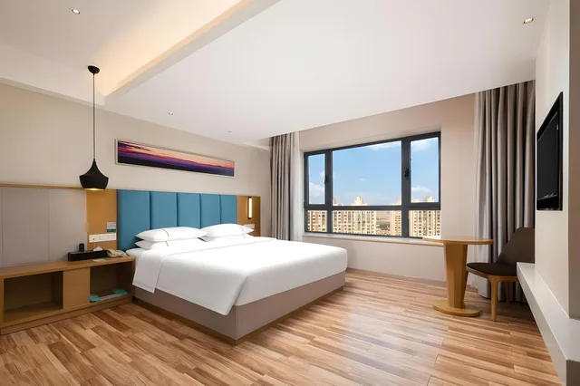 غرفة ديلوكس بسرير كوين، City Comfort Inn Jingzhou Wanda Plaza 1/1