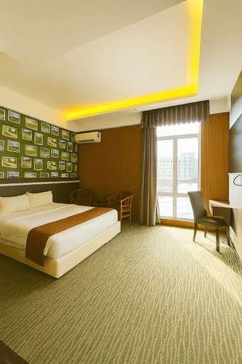 غرفة سوبيريور بسرير كينج، THE REED HOTEL MELAKA – Formerly E-Red Hotel Melaka 1/3