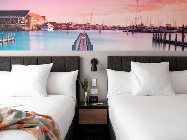 غرفة ديلوكس بسريرين مزدوجين، Novotel Perth Murray Street 6/10