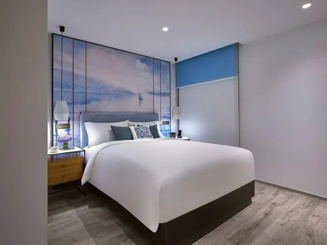 جناح استوديو بسرير كوين، Lanson Place Winsland Residences 2/2