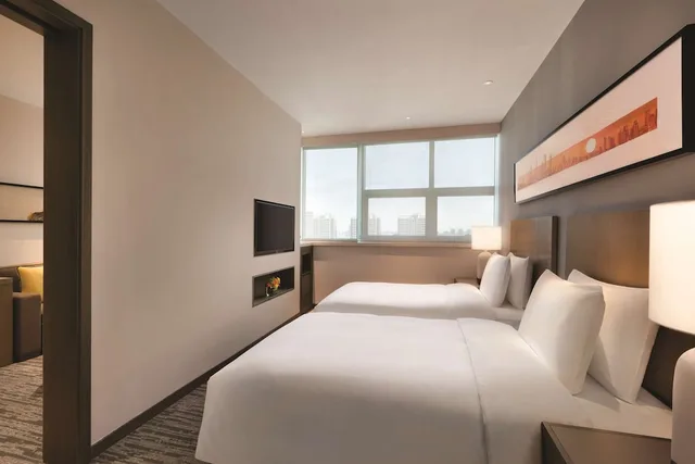 1 Bedroom, Suite, Twin Beds, Sofa, Hyatt House Yinchuan Dayuecheng 1/7