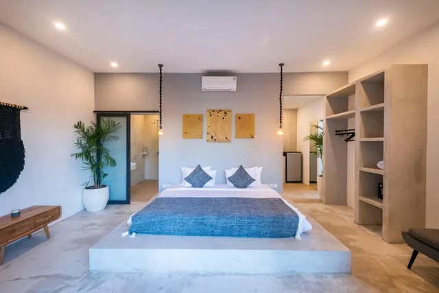 استوديو ديلوكس عائلي بسريرين كينج، Canggu Dream Studios and Villas 2/2