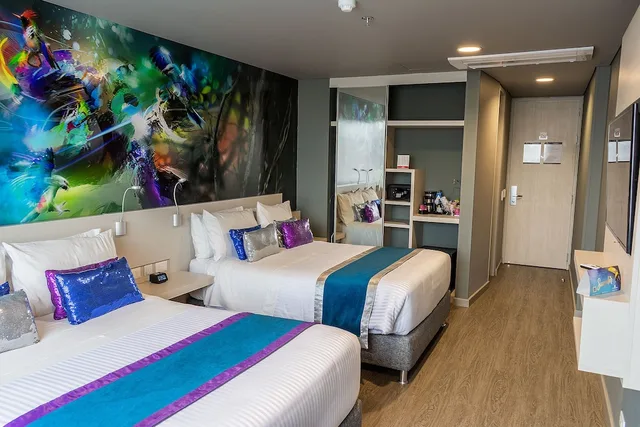 غرفة عائلية بسريرين مزدوجين، Hotel Black Tower Premium 3/9