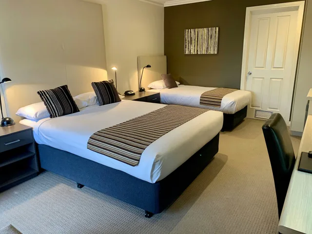 غرفة ديلوكس بسريرين منفصلين، Sovereign Park Motor Inn 2/4