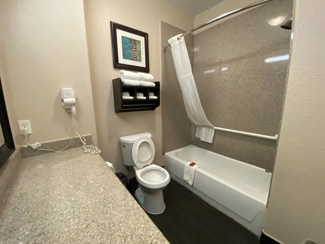 غرفة قياسية بسريرين كينج، Galveston Beach Hotel 3/3